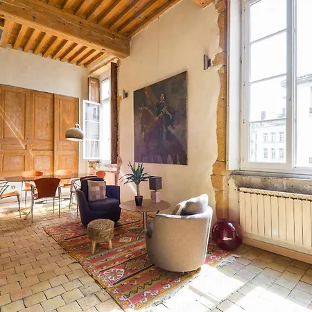 Ferienwohnung Loft Coeur Du Vieux Lyon Exterior foto